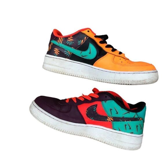 RARE 2018 Nike Air Force 1 Low What The 90s Size 8.5 - Picture 3 of 16